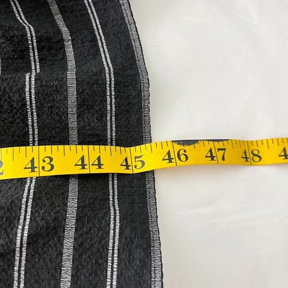 Banana Republic Pin Stripe Black White Sleeveless Striped Dress Size 10 NEW - Picture 10 of 10